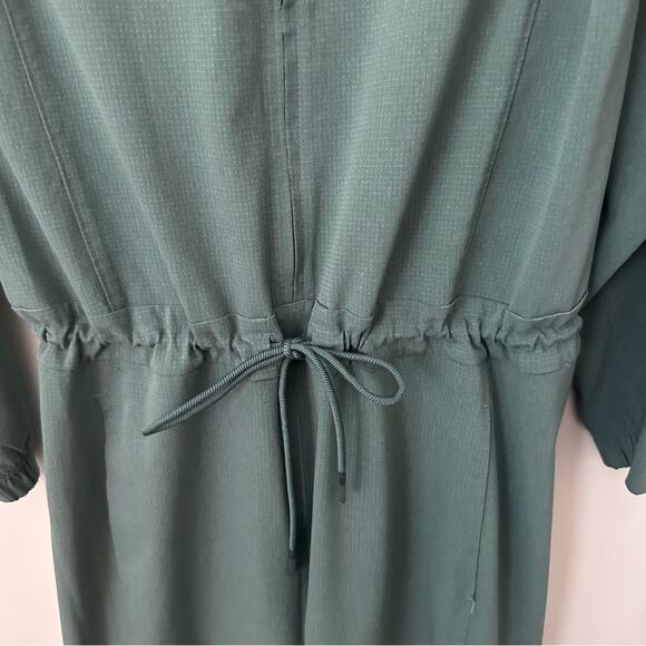 Lululemon Ventlight Zippered Jumpsuit Tidewater Teal Size 4 EUC - Picture 9 of 12